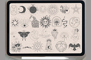 Wiccan Wicca Witchcraft Vol 3, a Brush Add-On by TaKong Magics (Thumbnail 4 of 4)