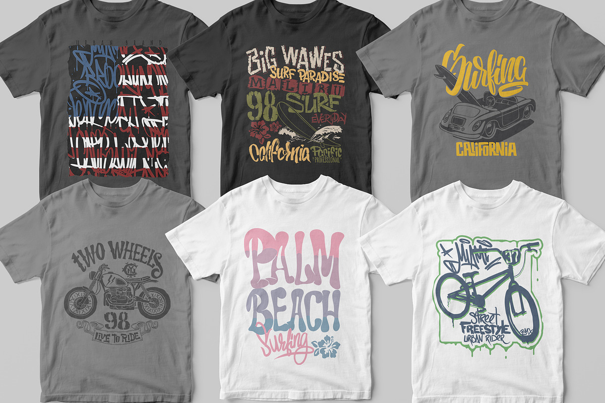 20 T-shirt design collection., an Illustration by Urbanshop (Photo 4 of 5)