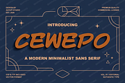 Cewepo - Elegant Serif Typeface, a Serif Font by Astuti Studio (Thumbnail 2 of 25)