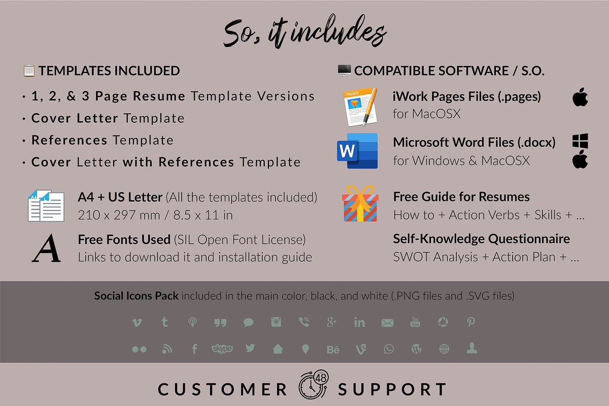 Modern Resume Design / CV - Brian, a Resume Template by Templates Design Co. (Photo 15 of 17)