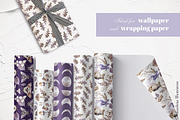 Dark Magic Pattern set, a Pattern Graphic by Dinkoobraz (Thumbnail 2 of 9)