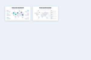 World Map Google Slides Template