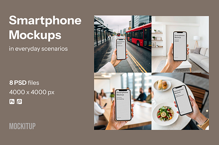 Smartphone Device Mockup, an Android Mockup by Mock It Up