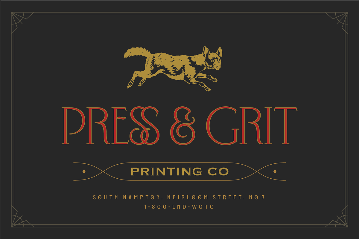WT Bellochero, a Font by Winston Type Co. (Photo 5 of 11)