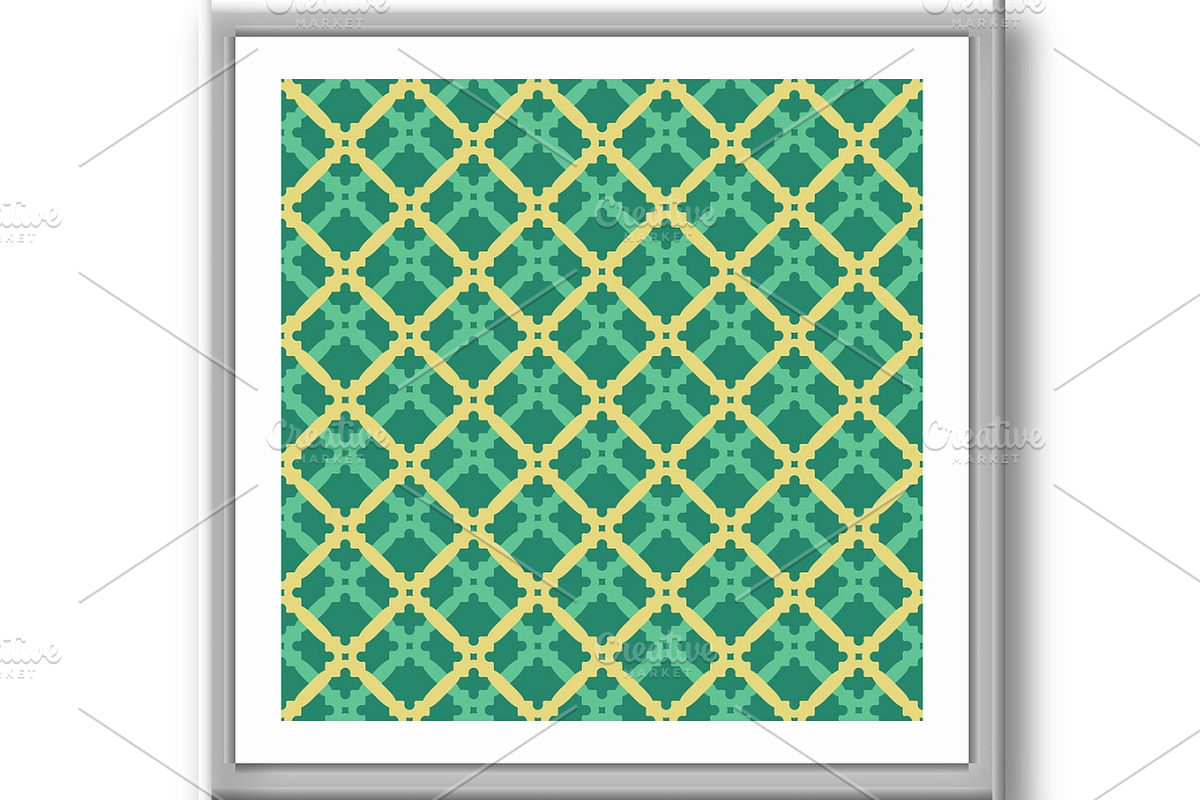 Seamless Pattern in Arabian Style, a Pattern Graphic by FineArtStudio (Photo 3 of 3)