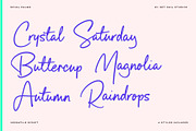 Royal Palms, a Handwritten Font by Sam Parrett (Thumbnail 5 of 10)