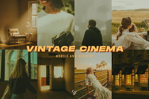 15 Vintage Cinema Lightroom Presets