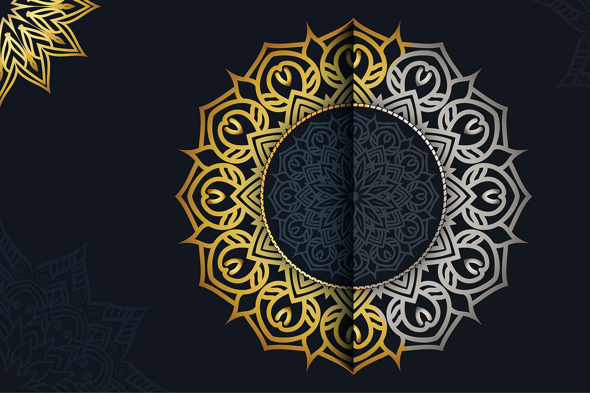 560+ Mandala Design Mega Collection, a Decorative Illustration by NJ Himel (Photo 118 of 289)