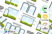 Mock-Up Pack v3 Canva Templates, a Social Media Template by Virall (Thumbnail 2 of 10)