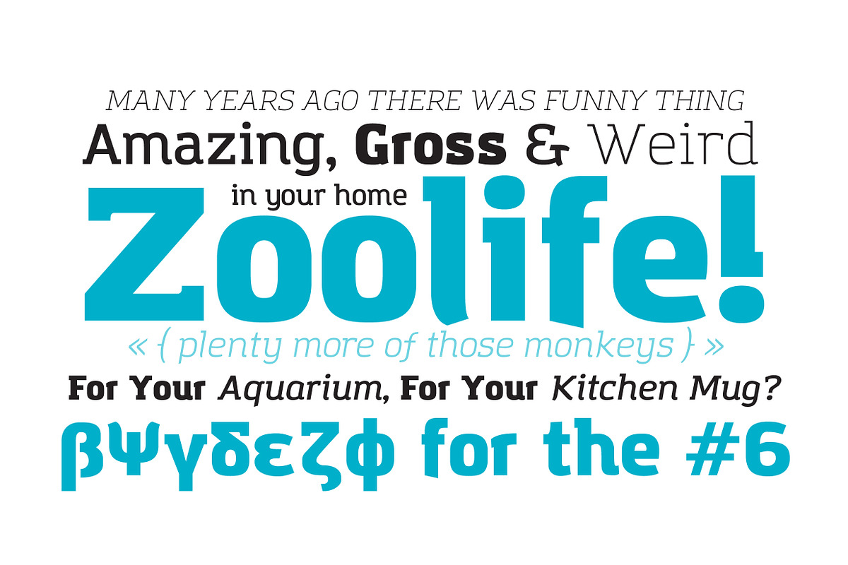 Amazing Grotesk - 9 fonts preview 2