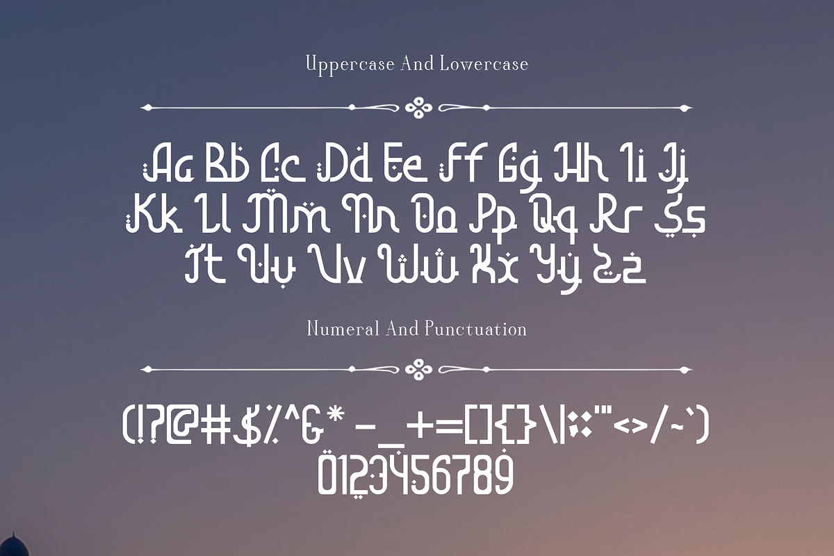 Saffanah–Modern Arabic Display Font, a Handwritten Font by overlaytemplates (Photo 4 of 5)