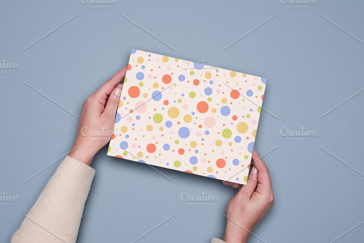 Festive pattern with circles, a Pattern Graphic by Art's and patterns (Photo 2 of 2)