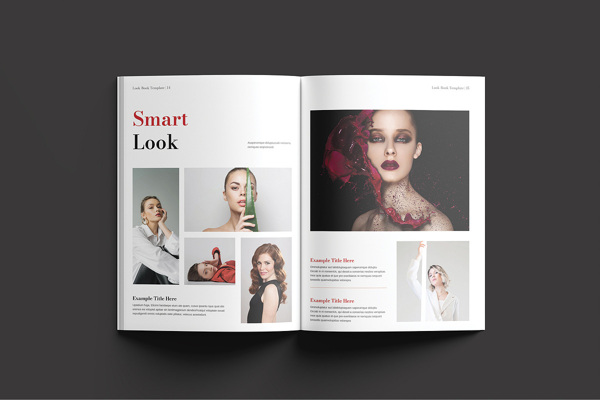 Fashion Look Book Design Layout, a Magazine Template by Cleffon_Graphic_Studio (Photo 8 of 9)