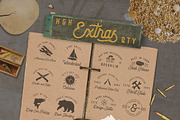 The Gradefoldar (2 fonts + 27 Bonus), a Sans Serif Font by ArdhLemurian Labs (Thumbnail 9 of 11)