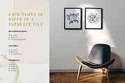 Peony illustrations | invitations, an Illustration by Chewie Co (Thumbnail 11 of 13)