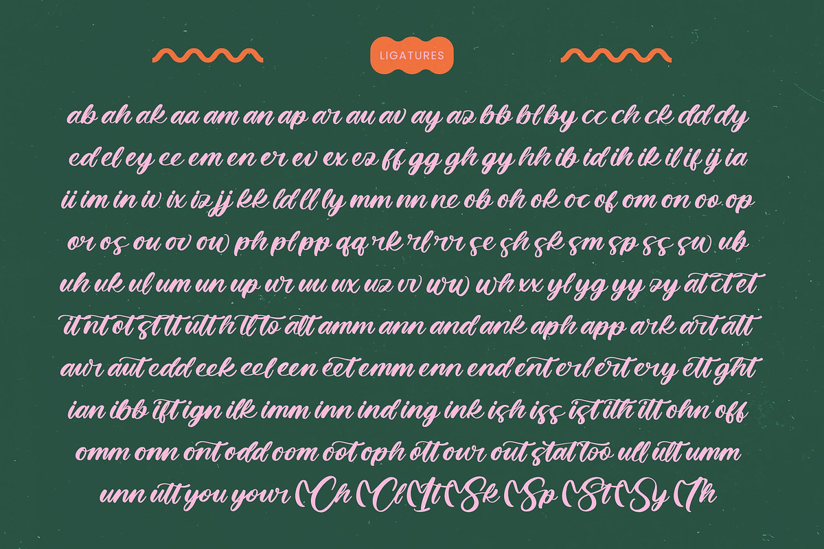 Mintac Bold Handwritten Font, a Script Font by Letterena Studios Script (Photo 10 of 20)