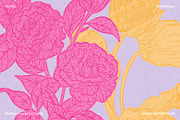 Flora Romantica Vector Florals, an Object Graphic by angelainthefields (Thumbnail 3 of 12)