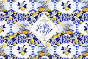 Amalfi Lemons & Mediterranean Tiles, a Pattern Graphic by KaramfilaS (Thumbnail 5 of 23)