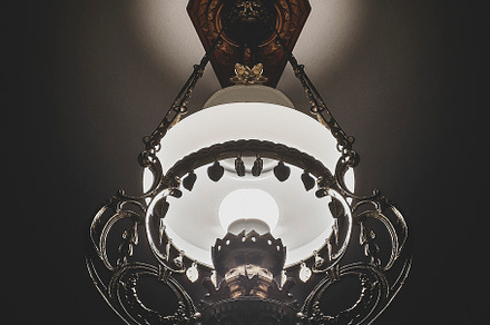 Vintage Style Ceiling Light, an Arts & Entertainment Photo by DanFLCreativo
