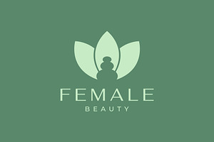 yoga wellness feminine relaxing icon, a Branding & Logo Template by devastd