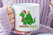 Christmas Png Dinosaur Christmas Tre, an Illustration by Daily.Designs (Thumbnail 5 of 5)