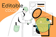 Line Character - Illustrations, a Templates & Theme by Boyko Pictures (Thumbnail 5 of 13)
