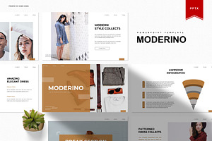 Moderino Powerpoint Template