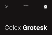 CELEX GROTESK - Modern Font Family, a Sans Serif Font by Designova® (Thumbnail 1 of 11)