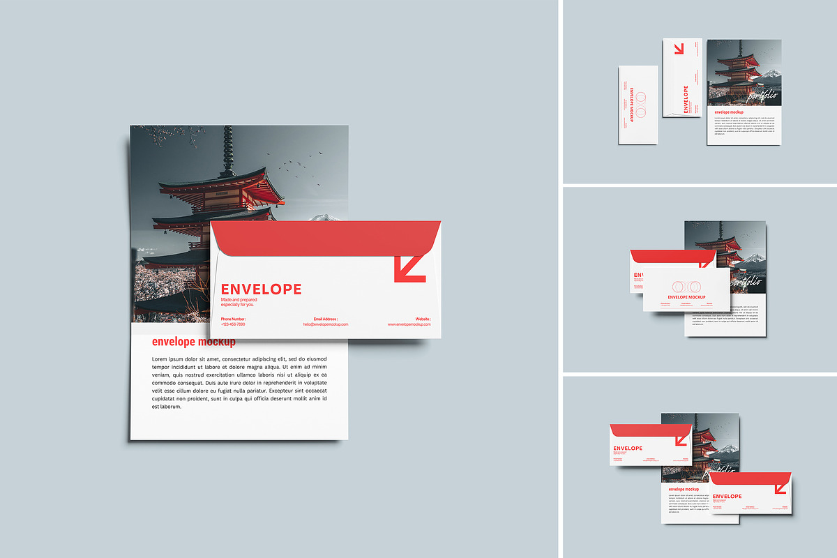 High Quality Envelope Mockup, an Advertising Mockup by GraphicWindow (Photo 1 of 5)