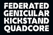 Rawkner Font, a Sans Serif Font by trustha (Thumbnail 3 of 15)