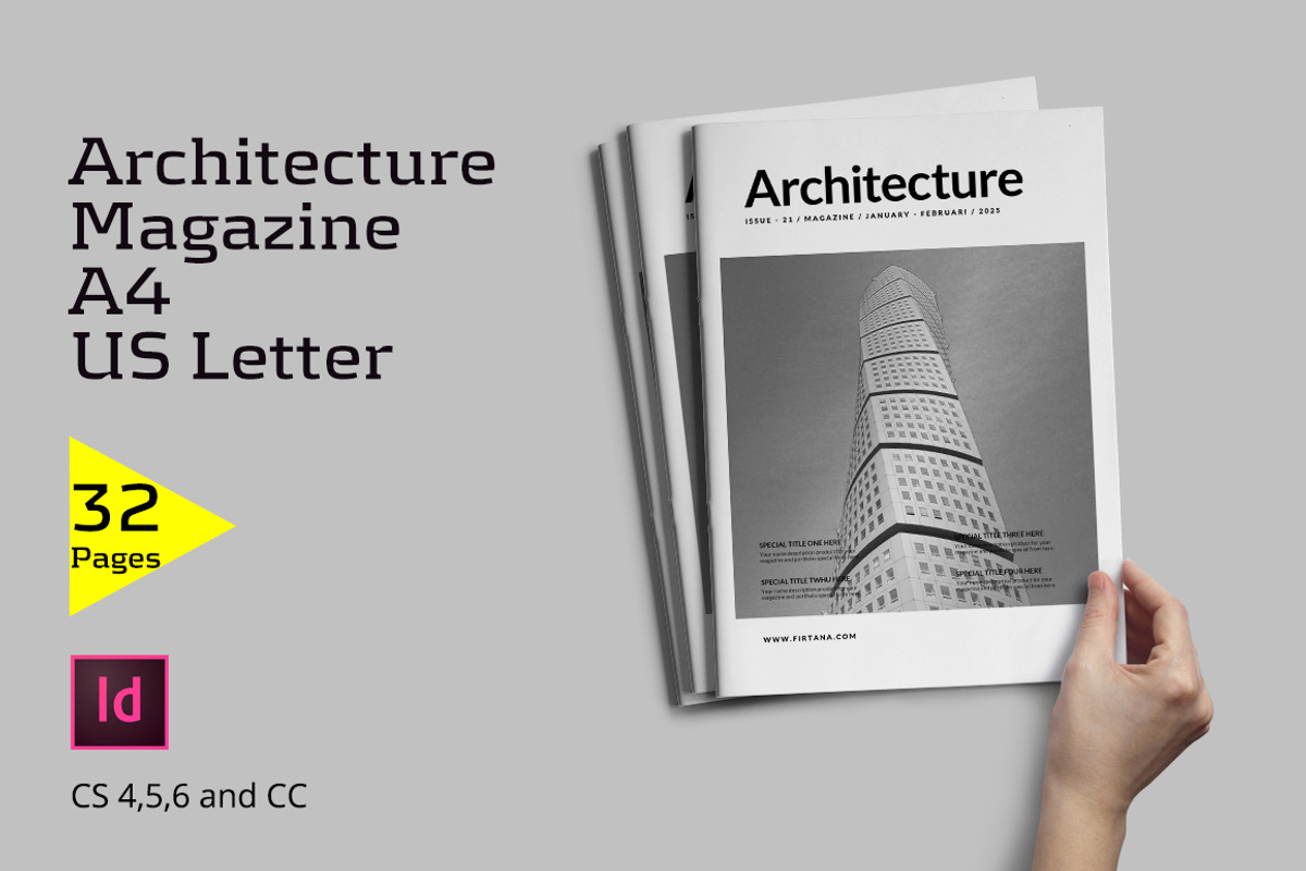 Architecture Magazine, a Magazine Template by Firtana (Photo 1 of 10)