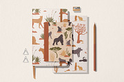 Starlit Safari Graphic Collection, an Animal Illustration by rouxsupplyco (Thumbnail 13 of 16)