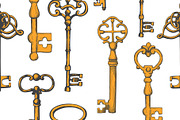Keys In Sketch Style, a Decorative Illustration by Mona Monash (Thumbnail 4 of 7)