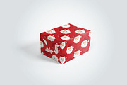Jolly Santas Repeat Vector Pattern, a Pattern Graphic by K McCormack Designs (Thumbnail 3 of 4)