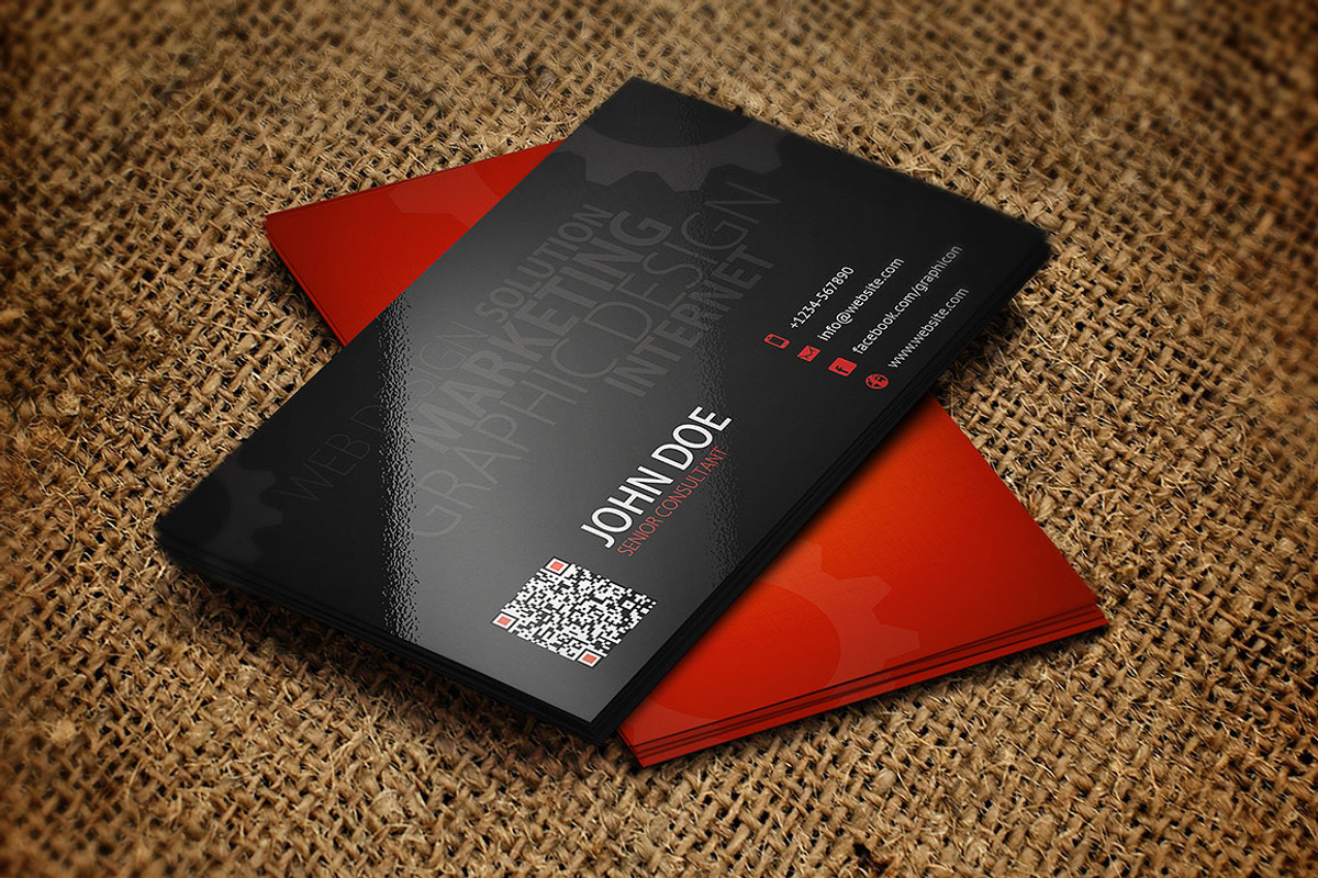 SEO Company Business Card, a Business Card Template by Graphicon (Photo 2 of 3)