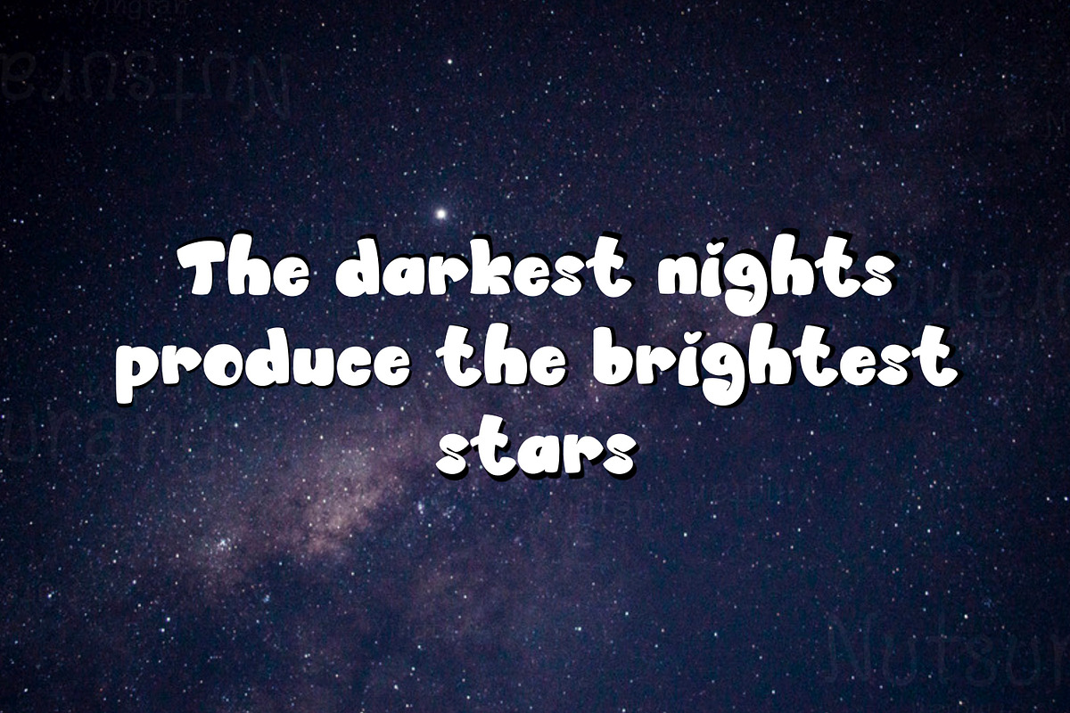 Darkness Fonts, a Handwritten Font by N Nakorn Creative (Photo 10 of 10)