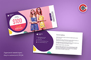 Gift Voucher Design Template, a Social Media Template by C-Kav (Thumbnail 2 of 3)