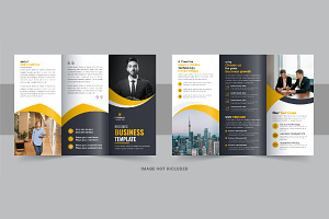 Business trifold brochure design, a Brochure Template by Pavel_design