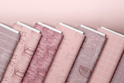 Сoquette patterns & bows, a Pattern Graphic by Cute vector (Thumbnail 4 of 7)