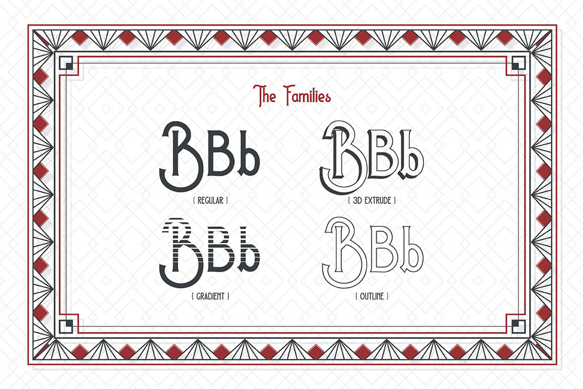 Carnavonts, a Sans Serif Font by Heroglyphs Studio (Photo 4 of 7)