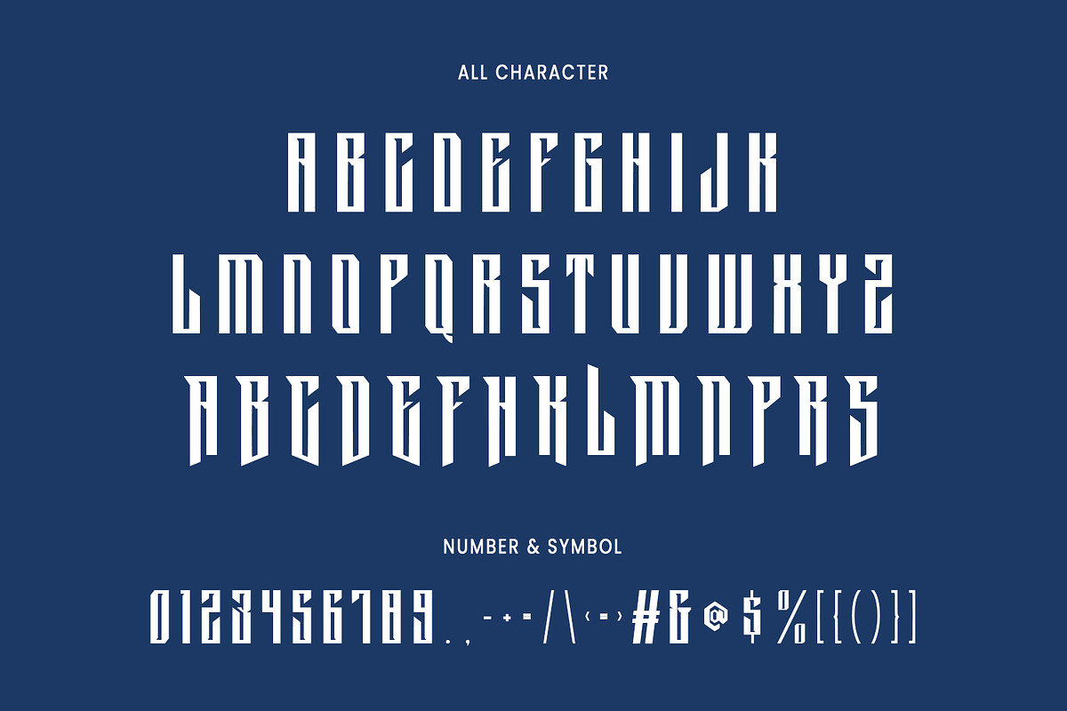 Cranax Decorative Display Font, a Blackletter Font by Maulana Creative (Photo 4 of 7)
