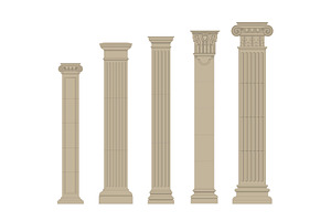 set of column 2, an Object Illustration by piter.goskov
