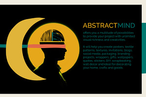 Abstract Mind. Modern Graphic Set