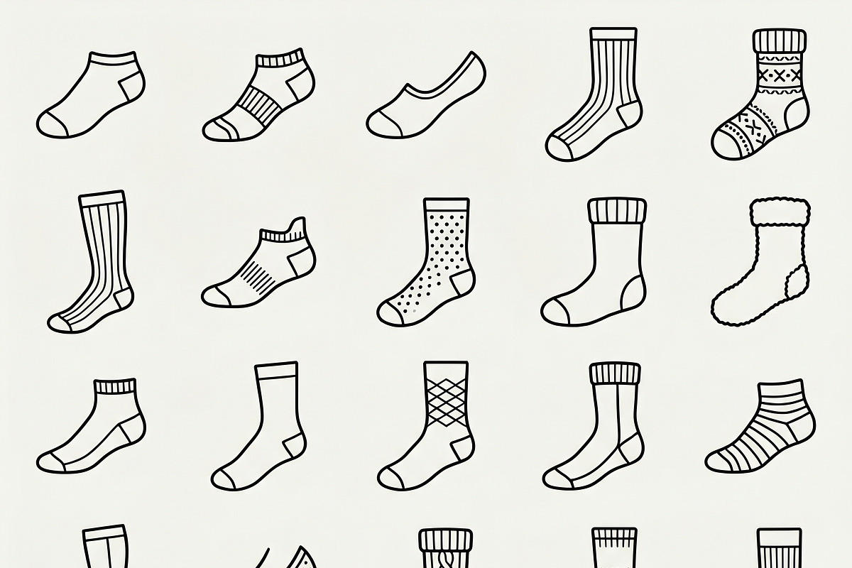 40 Vector Baby Kids Outline Icons, an Outline Icon by adenpinkstore (Photo 10 of 11)