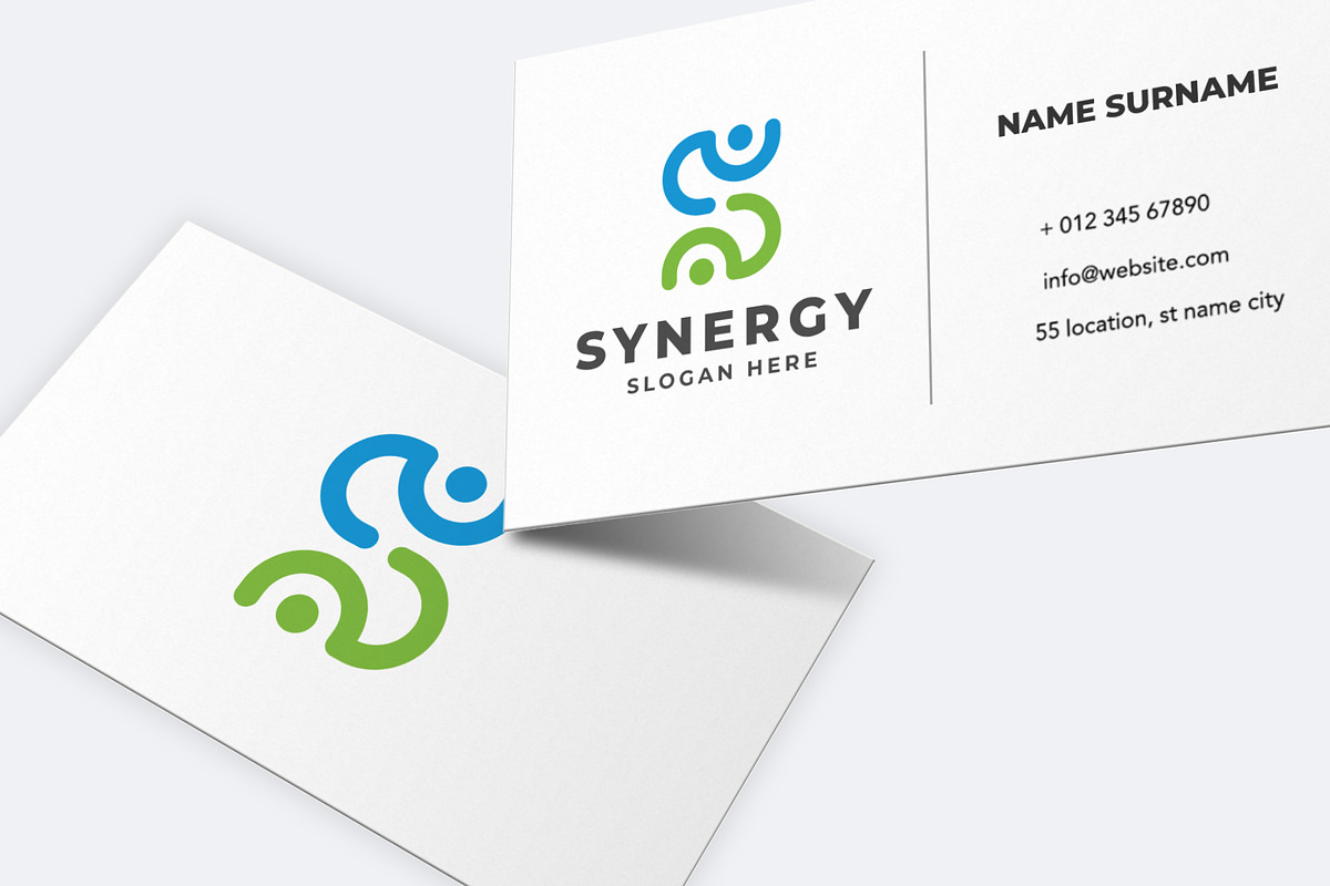 Synergy Letter S Logo, a Branding & Logo Template by Design_Planet (Photo 1 of 5)