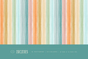 Stripes Painted Seamless Patterns, a Pattern Graphic by Basia Stryjecka (Thumbnail 2 of 20)