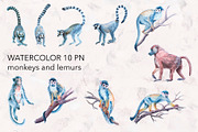 Watercolor Exotic Animals., an Animal Illustration by lilisavelieva (Thumbnail 4 of 7)