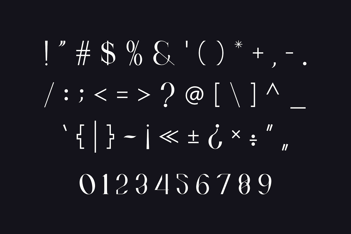Kariin Ligature Serif Typeface, a Serif Font by Humaira_std (Photo 8 of 11)