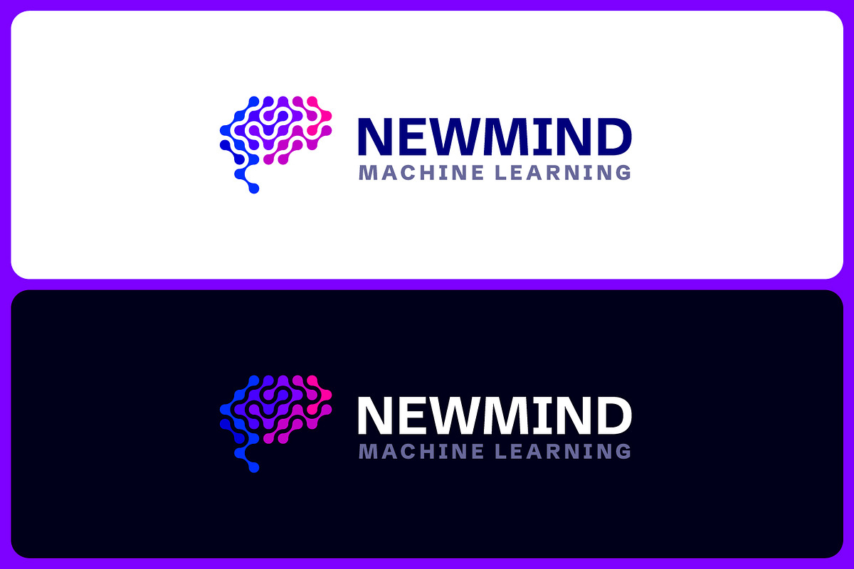 New Mind - Artificial Brain AI Logo, a Templates & Theme by Suhandi (Photo 2 of 4)