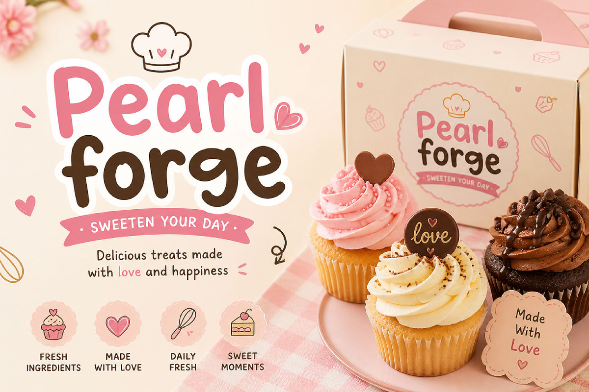 Pearl Forge, a Handwritten Font by Wow Magic (Photo 2 of 4)